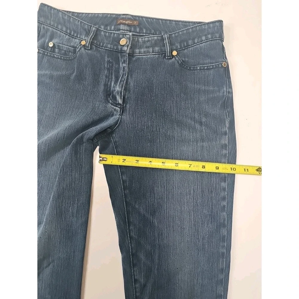 J McLaughlin Skinny Jeans‎ Women's Size 2 Blue Stretch Denim
